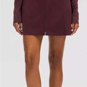 Lululemon Ribbed Knit Miniskirt